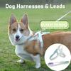 Поводок для щенков, поводок для выгула собак, легкая шлейка для домашних животных, нагрудный ремень для маленьких собак, комплект из нагрудного ремня и поводка