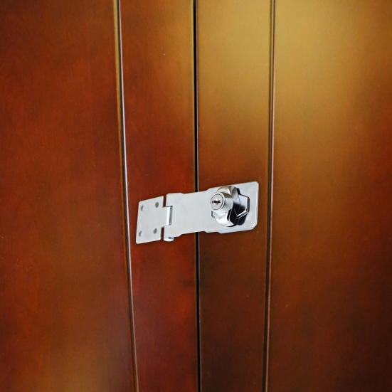 1 комплект, замок для шкафа, стабильные замки без перфорации, шлифовальная поверхность, гальваника, защита от царапин, защита от кражи, замок для ящика из цинкового сплава, домашний замок