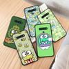 Чехол AH34 Keroppi Black для iPhone 16 15 Plus 14 13 12 11 Pro 8 7 6S SE 5S X XR XS Max Realme C30 C33 C31 9I Huawei Y8P Y9 Sofe Cover