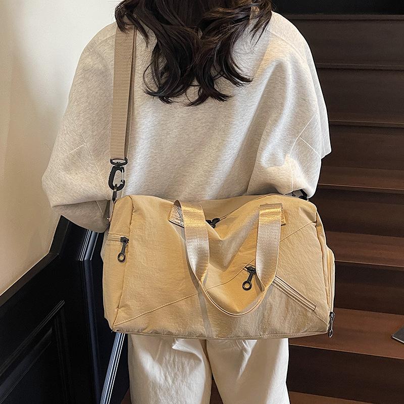 2025 Spring New Luggage Bag Japanese Cloth Bag Large Capacity Short-distance Handbag Travel Bag Women's Sports Fitness Bag