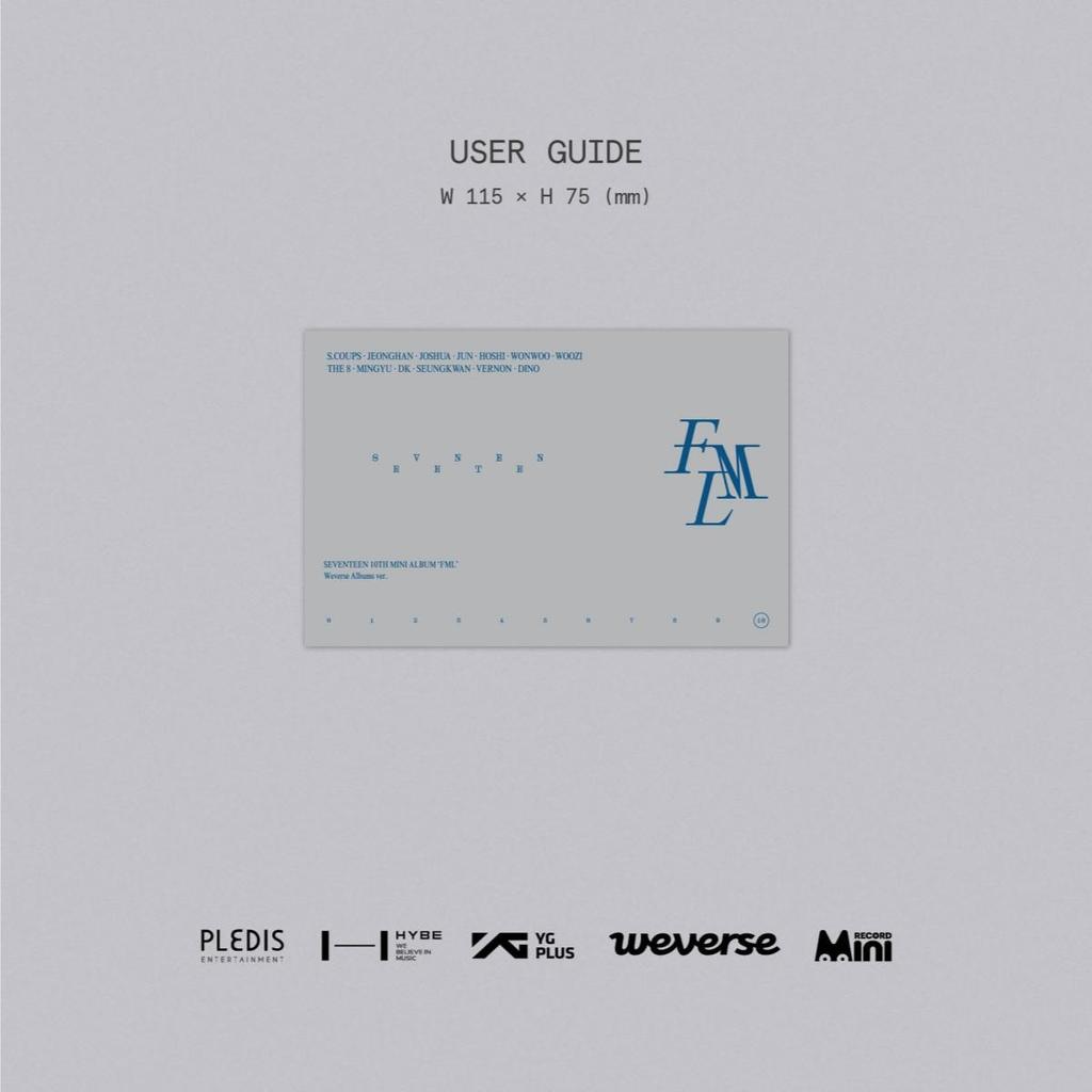 Seventeen FML версия Weverse Albums