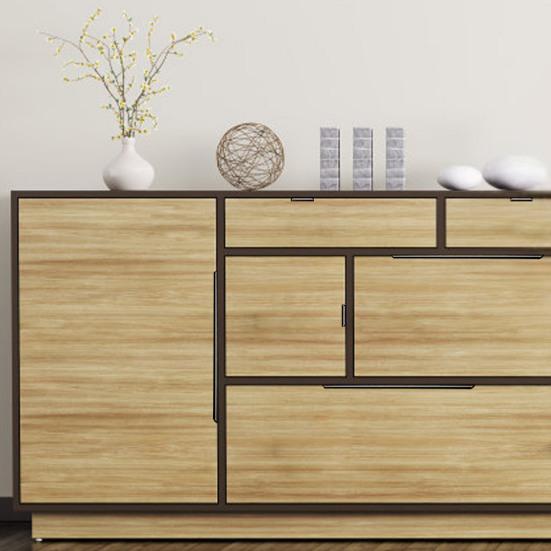 Ручка шкафа для пальцев Нержавеющая полированная поверхность Закругленный край Ручка шкафа для пальцев Скрытая ручка