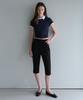 MUSINSA STANDARD WOMAN Women'S Cotton Capri Pants [Black]