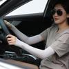 Солнцезащитные рукава из ледяного шелка для бега и езды на велосипеде