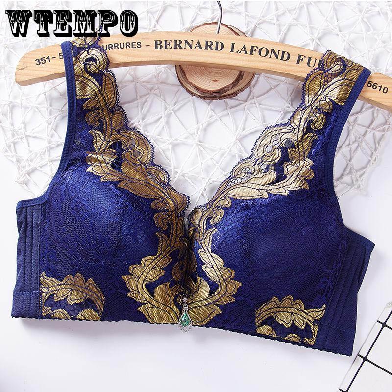 Женский сексуальный удобный бюстгальтер для здоровья, регулируемый собранный бюстгальтер пуш-ап с чашкой 3/4, женское нижнее белье большого размера