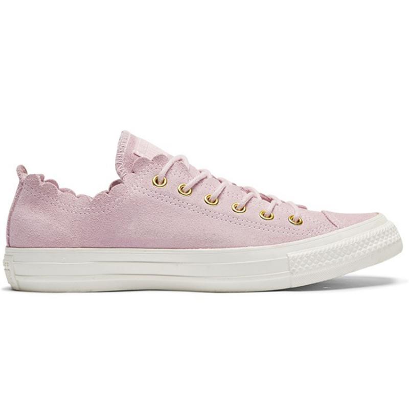 Converse Chuck Taylor All Star Простые и Удобные Эспадрильи с Низким Верхом Женские Фиолетово-Розовые