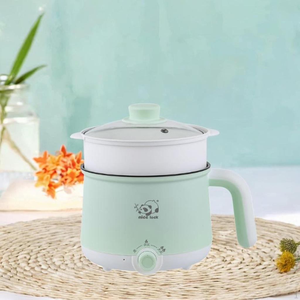 Электрическая кастрюля для приготовления лапши, риса и супа с ручкой