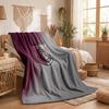 Burnley Football Print Flannel Blanket Soft Warm Sofa Bed Throw Blanket For Home Office Bedroom