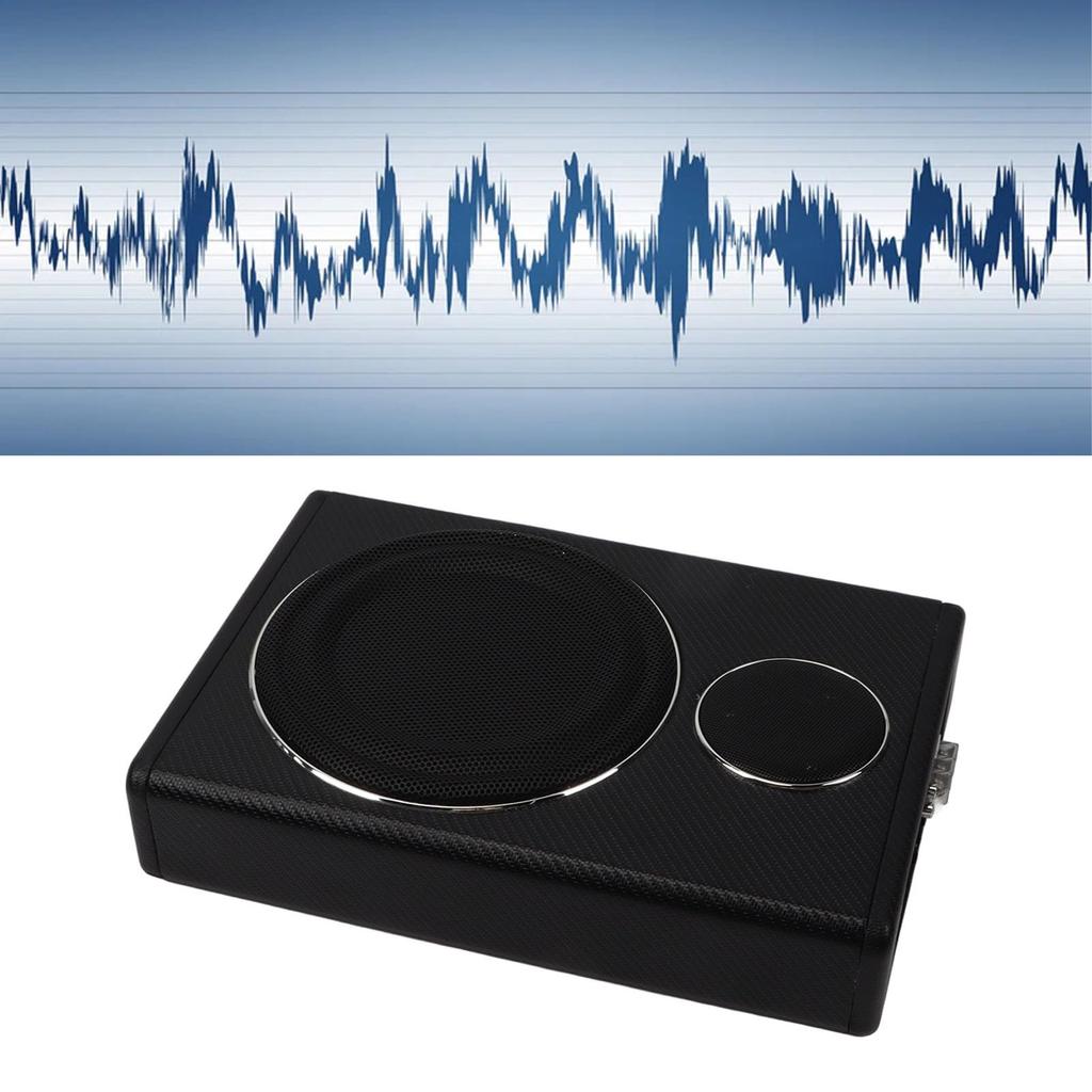 Ультратонкий автомобильный сабвуфер, экономящий место, 800 Вт, 4 Ом, активный большой автомобильный сабвуфер для погружения в музыку