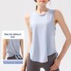 Дышащая быстросохнущая спортивная майка без рукавов для йоги и бега