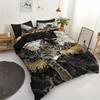 Комплект пододеяльников Whimsical Cat Lover's Duvet Set - Мягкое, дышащее и удобное постельное белье с рисунком в виде кошки и 3D-животных
