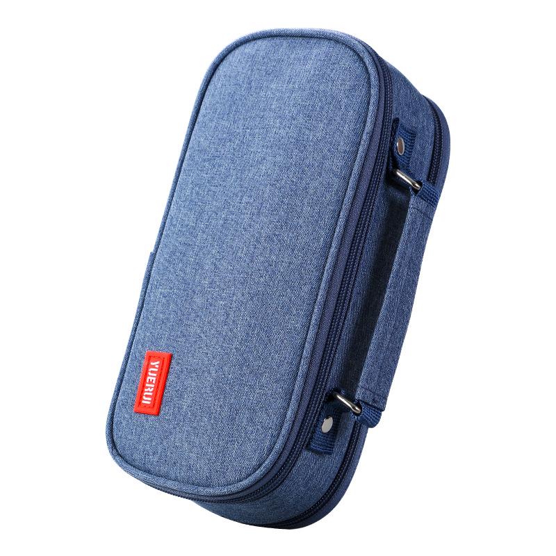 5-слойный пенал-сумка большой вместимости для студентов - Простой, многофункциональный пенал