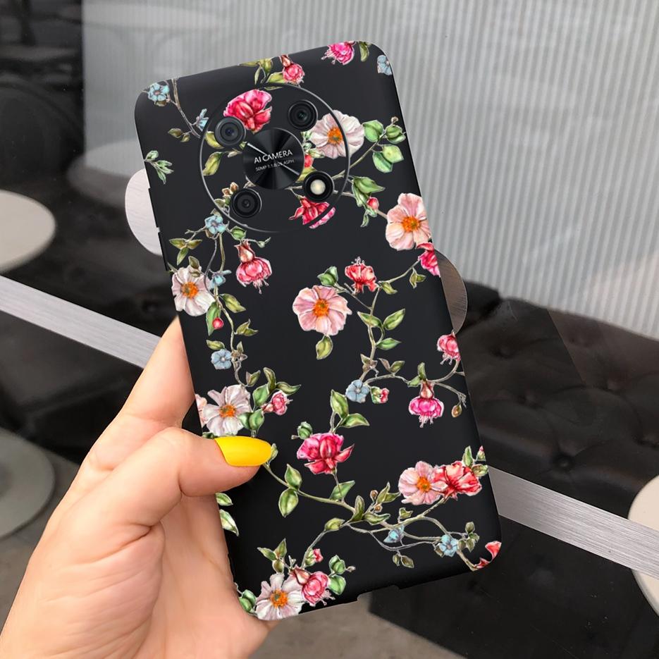 For Huawei Nova Y90 4G Case Cute Cartoon Girls Fundas Soft Silicone Phone Cases For Huawei Nova Y90 Y 90 Back Cover 6.7'' Bumper
