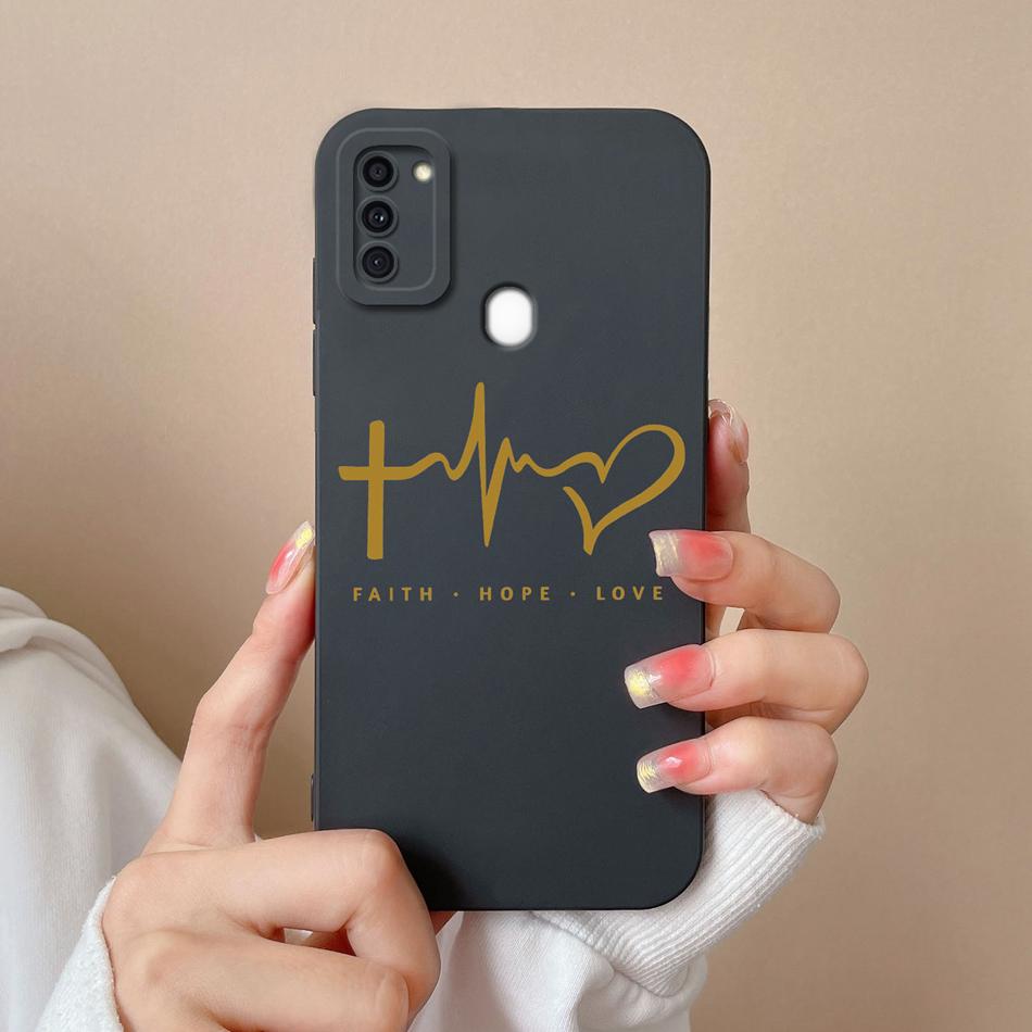 For Samsung A11 Phone Case Cute Butterfly Soft Liquid Silicone Camera Protection Back Cover For Galaxy A 11 Funda Capa Protector
