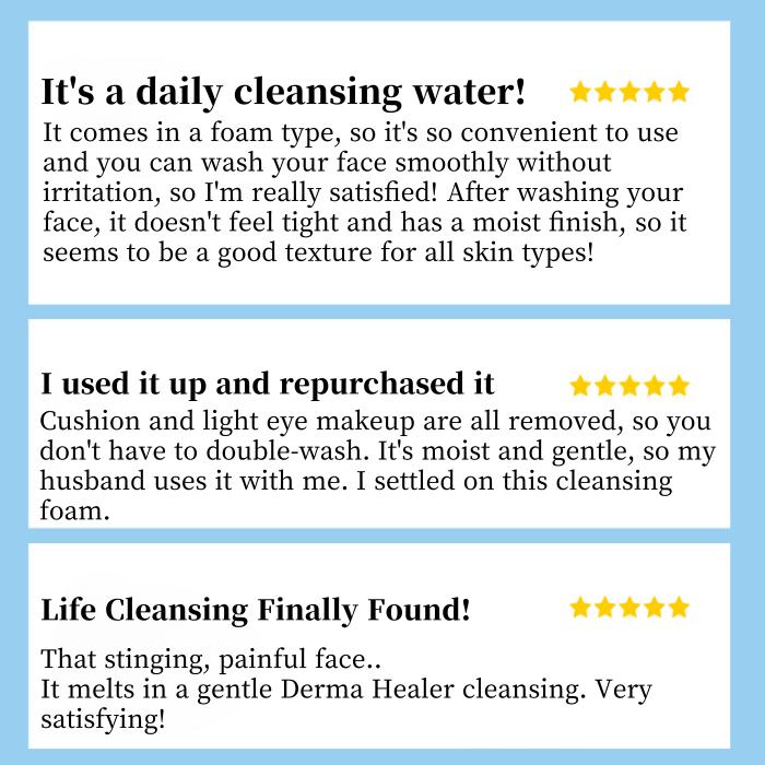 Rejuran Derma Healer пузырьковая очищающая вода 150 мл