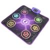 Light Up Dance Mat Toy for Kids Wireless Bluetooth Built In Music Adjustable Volume 6 Buttons Anti S