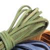 5 метров Натуральный Кожаный Шнур Замша 3x2 мм Плоский Провод DIY Браслет Ожерелье Подвесная Веревка Декоративная Нить Аксессуары