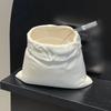 Handbag-shaped Cloth Bag Coffee Cup Heat-resistant Juice Cups Novelty Ceramic Coffee Mug