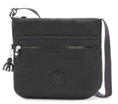 Сумка кроссбоди Kipling цвета древесного угля и черного 4x29x26 см noir, (ДхШхВ)