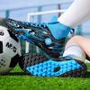 Fashion Men's Soccer Shoes TF/FG Non-Slip Turf Soccer Cleats Personalized Training Shoes Trend Ultralight Sneaker High Top Football Boot