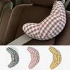 Two-In-One Design Car Seat Belt Pillow Adjustable Travel Head Rest Safety Strap Pad  Car Travel