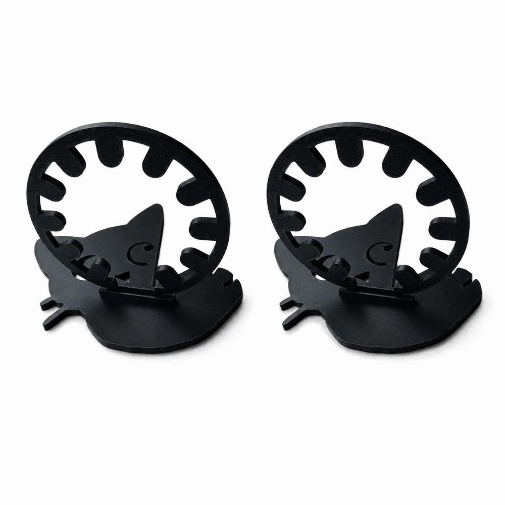 1 Pair Fashion Curtain Tieback Creative Curtain Buckle Ornament Black Cat Curtain Straps Decoration