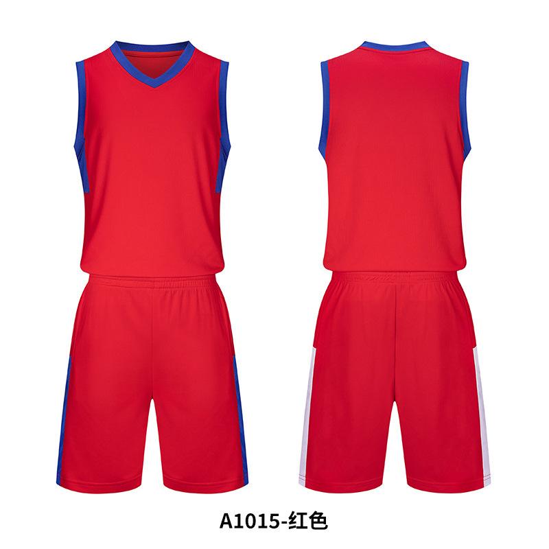 Children's basketball jersey set factory spot men's Chinese style jersey women's printing competition training camp team jersey wholesale