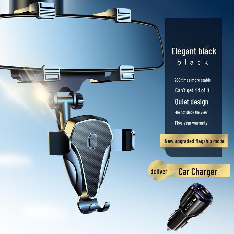 Держатель для телефона на зеркало заднего вида для навигации 2024