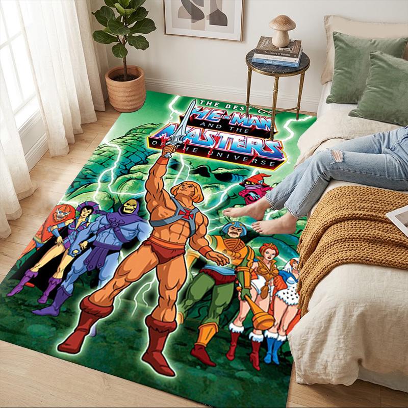 Heman Adventure Living Room Nonslip Area Rug Soft Carpet For Bedroom Game Playroom Sofa Office Home Decor Doormat Christmas Gift C926442