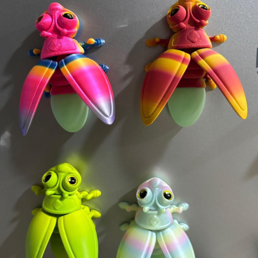 Хвост светлячка, светящийся ночью, 3D-печатная модель, ручная работа, игрушка, подарок, имитация животного