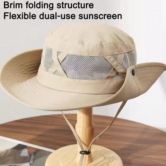 Рыбацкая шляпа регулируемый размер защита от ультрафиолета дышащий солнцезащитный козырек куполообразный бассейн шнуровка дизайн мужчины женщины открытый шляпа