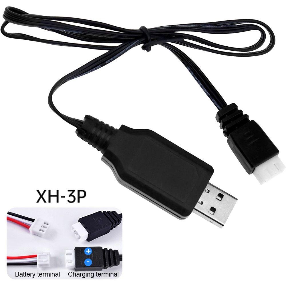 7.4V 1000mA XH-3P Charger Cables RC Toys Charger USB Charger Li-ion Battery