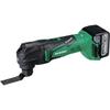 HiKOKI Cordless with Rechargeable Fast and Case CV14DBL(LYPK) 14.4V Multi-Tool 6.0Ah Lithium-Ion Battery, Charger,