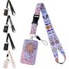 Lanyard ID Card Holder Sun Moon Bus Card Cover Case Cartoon Name Card Holder