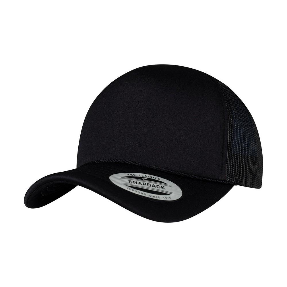 FLEXFIT Unisex Adult Foam Curved Peak Trucker Cap