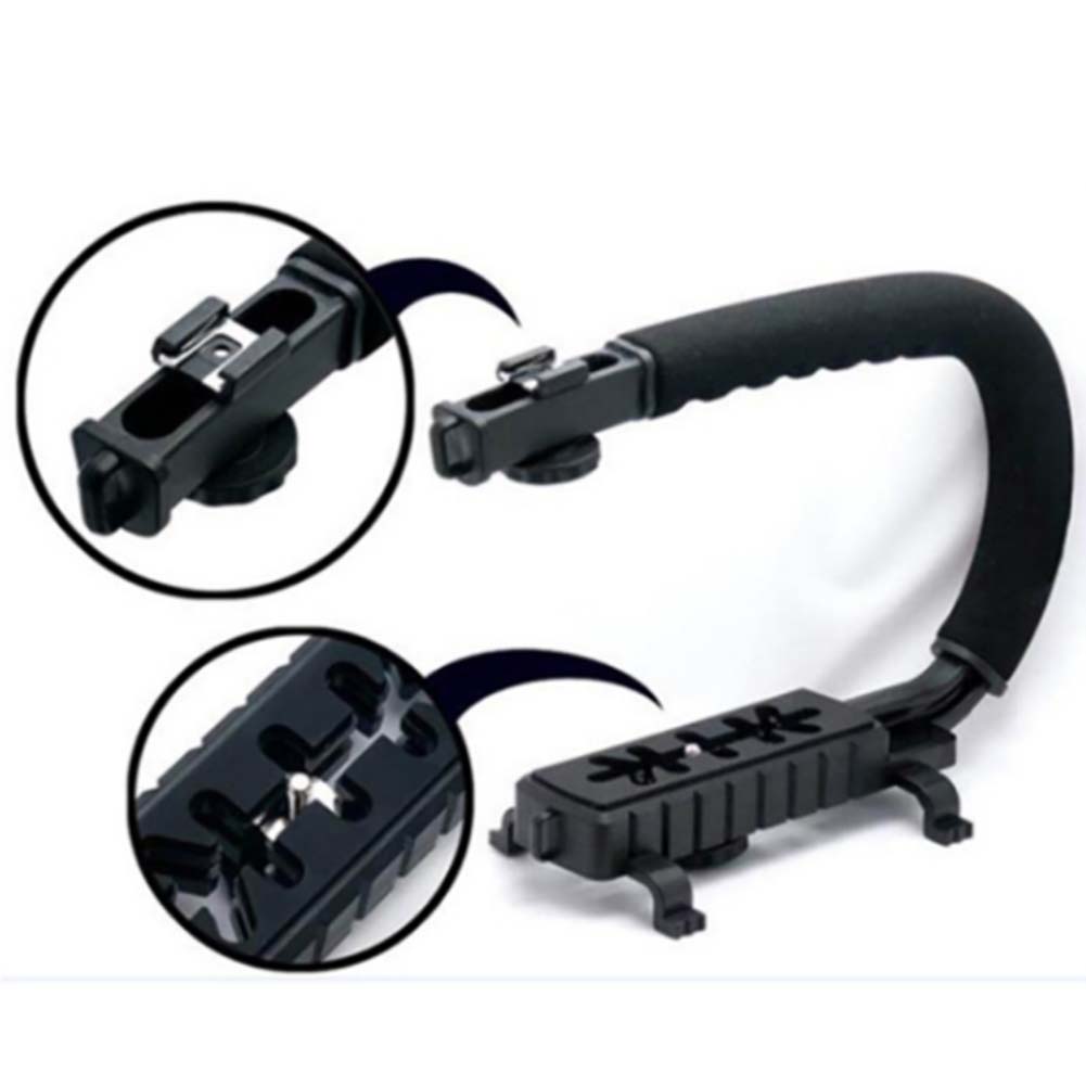 DV Handheld C Shaped Shooting Video Stabilizer Flash Stands Stabilizer