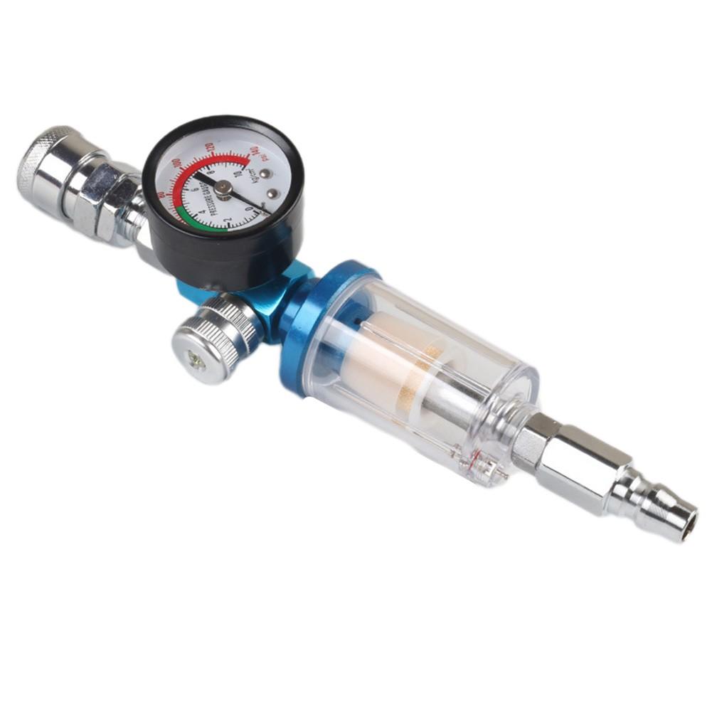 Регулятор давления Манометр Масло-водоотделитель Фильтр Пневматические инструменты Медный сердечник D E