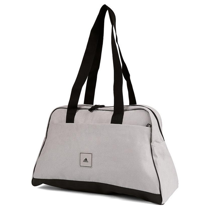 New Adidas Recycled Polyester Handbag, Shoulder Bag Regular Unisex Gray IT2118