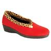 Womens/Ladies Paloma Leopard Print Slippers
