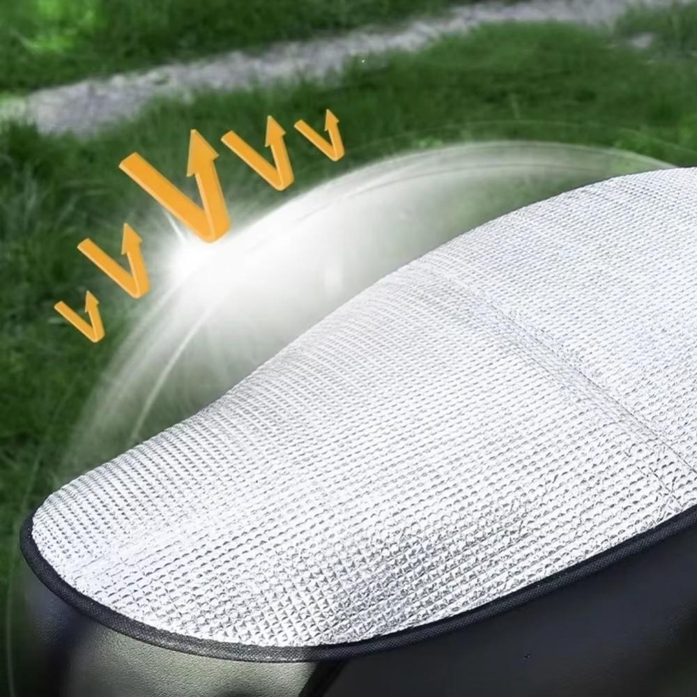 Aluminum Foil Reflective Heat Electric Scooter Heat Insulation Pad Sunproof Seat Cushion  Outdoor