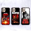 1 шт. Чехол для телефона из фильма «Рэмбо: Первая кровь» для iPhone 17 16 15 14 13 Plus 12 11 Pro Max, чехлы из ПК+ТПУ, задняя крышка