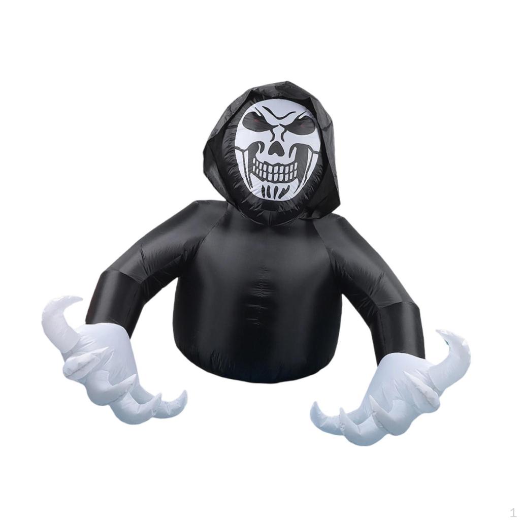 Светящиеся глаза Патио Надувная игрушка Хэллоуин Украшение Уличное