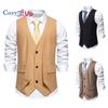Уютный мужской формальный модный жилет, многослойный жилет, деловой костюм, жилеты для свадьбы