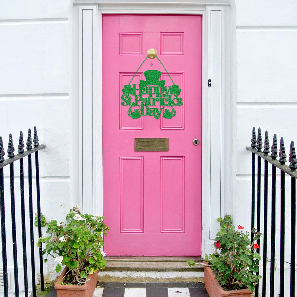 St Patricks Day Decorations Party Door Hangings Irish Holiday Hangings Decoration Home Decor