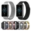 Миланская петля для Huawei Honor Band 9, сетчатый браслет из нержавеющей стали, ремешок для браслета