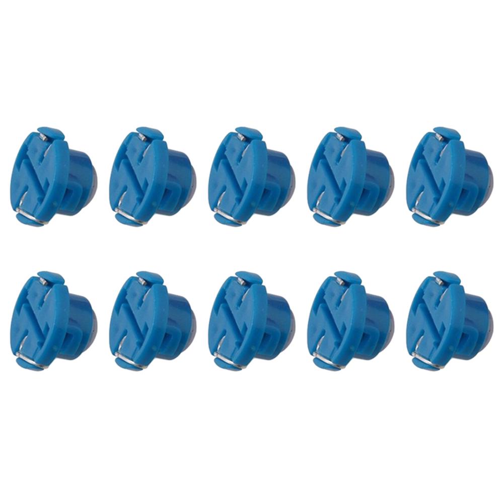 Автомобили Автозапчасти Приборная панель Автомобильный световой индикатор 1SMD Внутренняя лампа для чтения Лампы 12 В 10 шт. LED T3