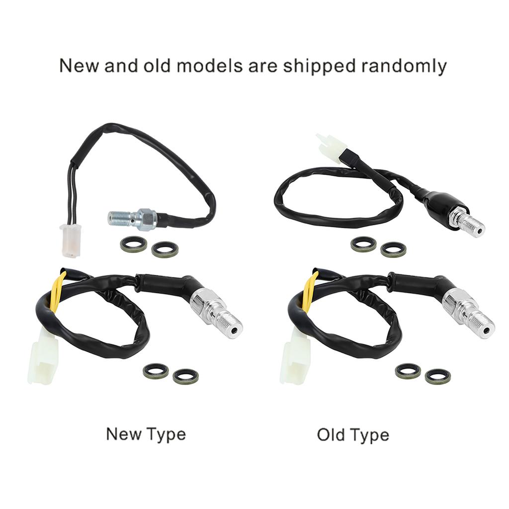 1Pc M10x1.0 Universal Motorcycle Oil Hose Hydraulic Pump Reinforced Rear Hydraulic Brake Light Switch