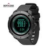 Men's Outdoor Digital Sports Watch with Altimeter Barometer Compass World Time 50M Waterproof