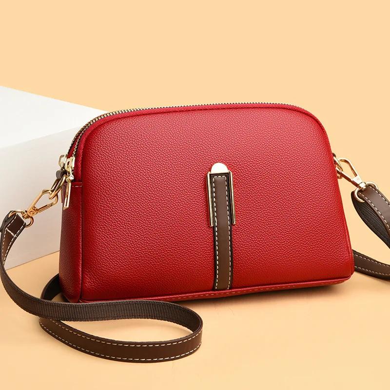 Женская сумка через плечо с текстурой ракушки, маленькая сумка через плечо, новая