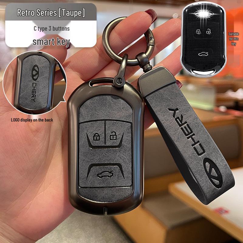 Высококачественный полноразмерный чехол-брелок для Chery 5x, Tiggo 3x, Exeed TX, Tiggo 7 - Унисекс-дизайн